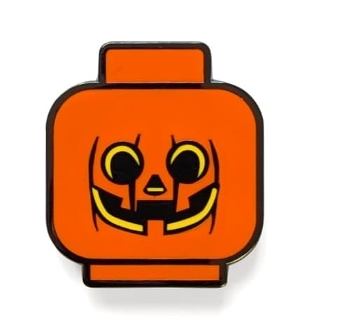 Pumpkin Head Snap Button LEGO Gear set (#53317-1, 2024)