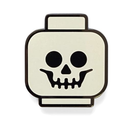 Skeleton Head Snap Button LEGO Gear set (#53318-1, 2024)