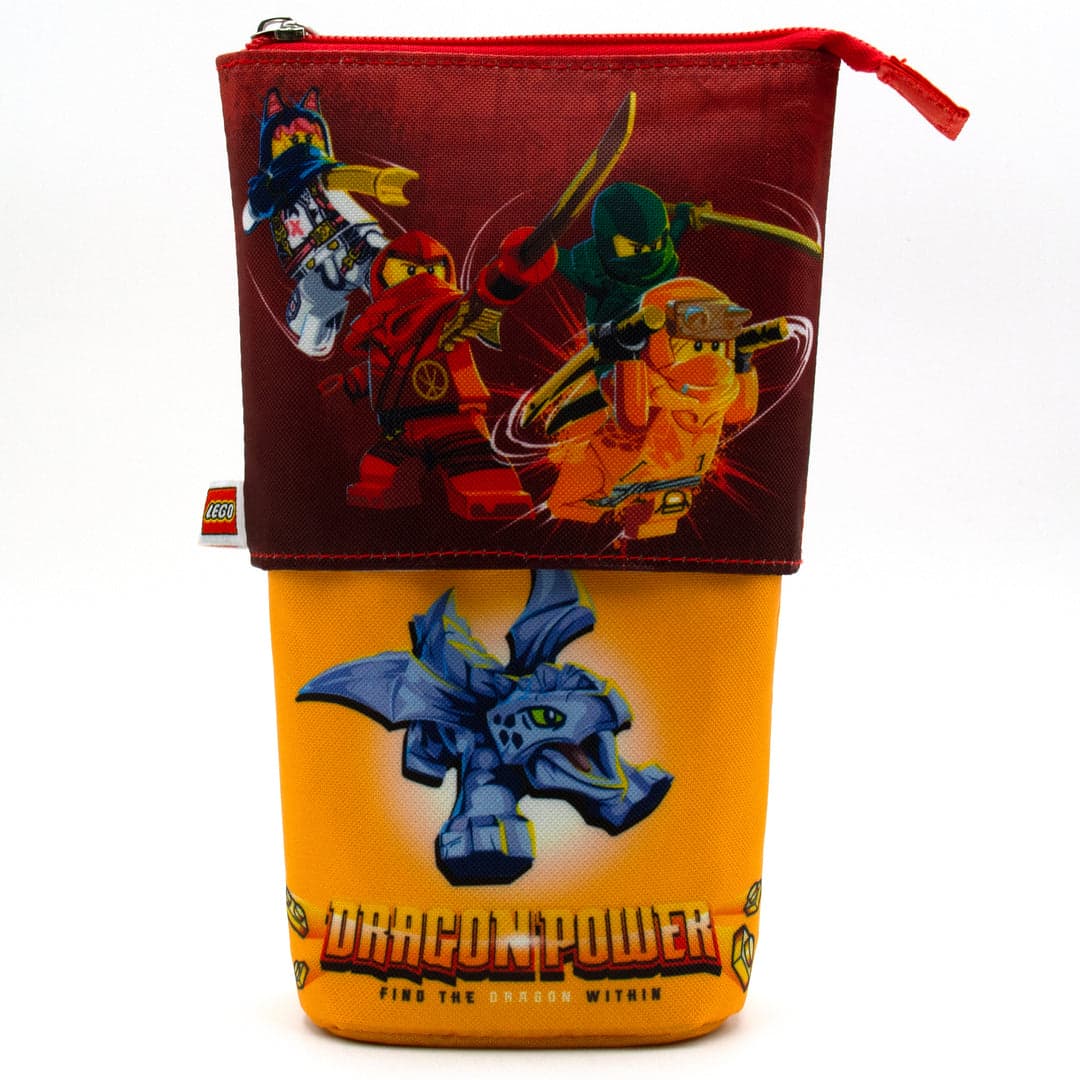 Ninjago Dragon Power Pop-Up Pencil Case LEGO Stationery and Office Supplies set (#53323-1, 2024)