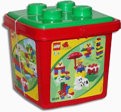 Small Bucket with Dog LEGO set (#5339-1)