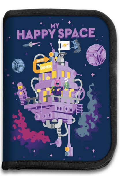 Spaceman Pencil Case with Pencils LEGO Stationery and Office Supplies set (#53451-1, 2024)