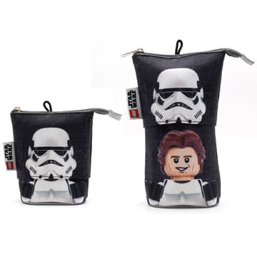 Star Wars Stormtrooper/Han Solo Pop-Up Pencil Case LEGO Stationery and Office Supplies set (#53461-1, 2025)