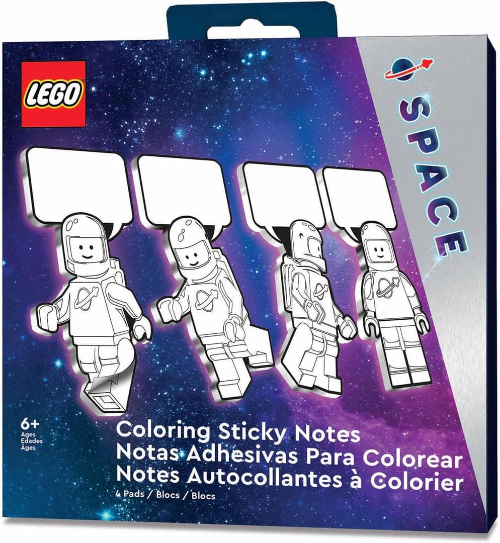 Spaceman Sticky Notes LEGO Stationery and Office Supplies set (#53479-1, 2024)