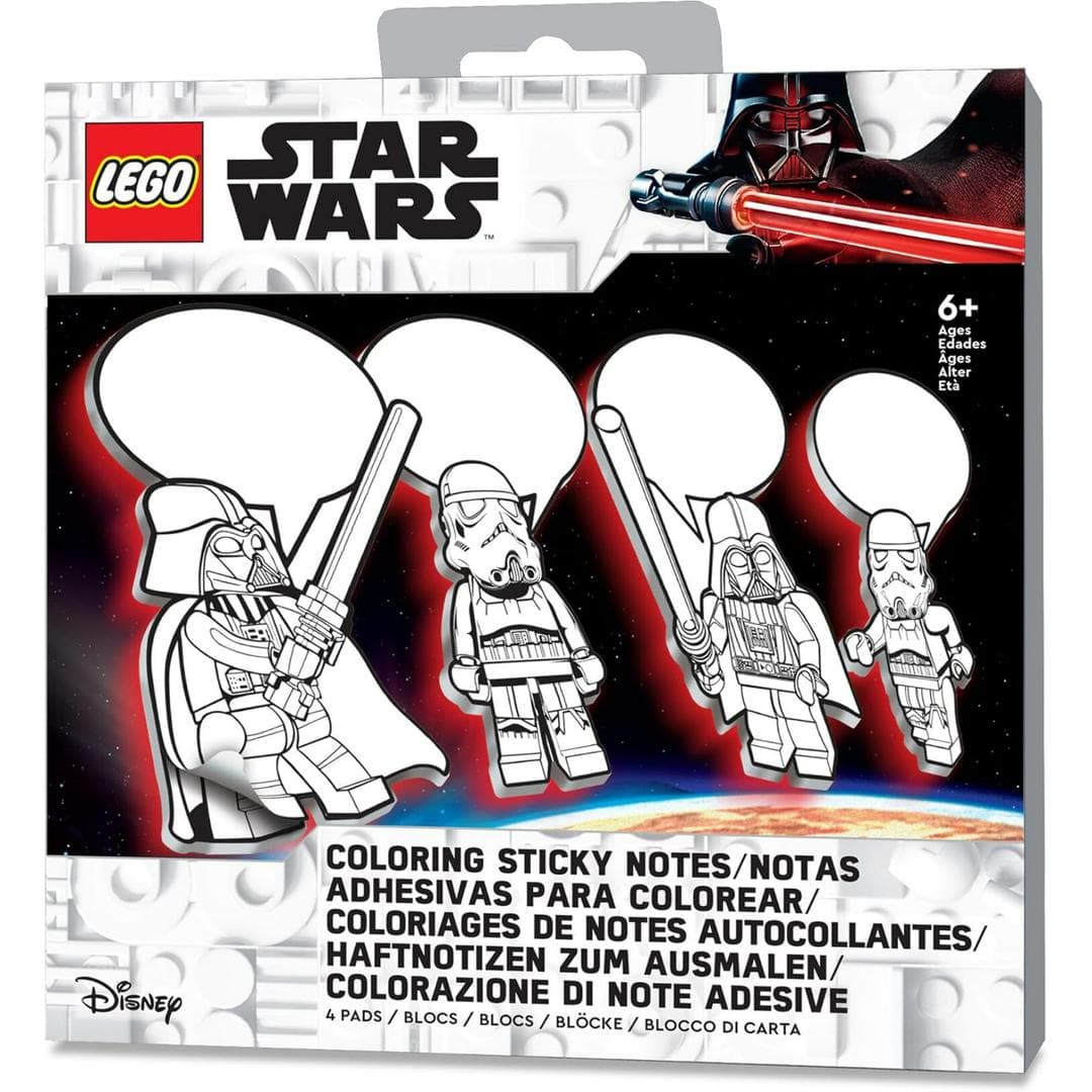 Star Wars Sticky Notes LEGO Stationery and Office Supplies set (#53481-1, 2024)