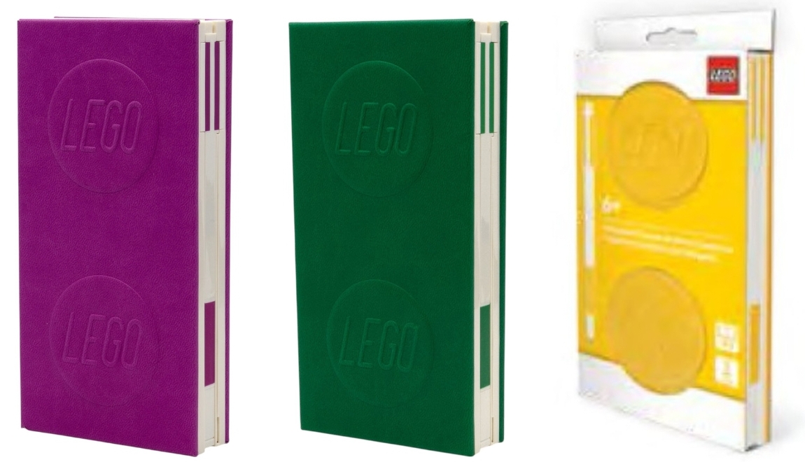 Locking Notebook with Gel Pen 1 x 2 (All Colors) LEGO Stationery and Office Supplies set (#53592-1, 2025)