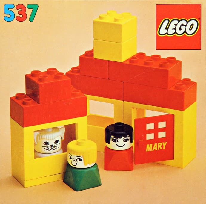 Mary's House LEGO set (#537-2, 1977)