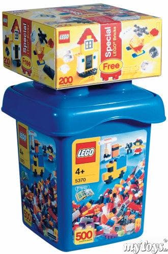 Large Make and Create Bucket with Special LEGO Bonus Bricks LEGO set (#5370-1)