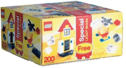 Large Make and Create Bucket with Special LEGO Bonus Bricks (Bonus box and its contents only) LEGO set (#5370b-1)