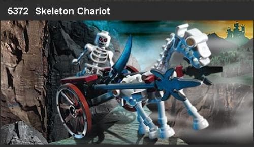 Skeleton Chariot LEGO set (#5372-1)