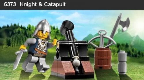 Knight & Catapult LEGO set (#5373-1)