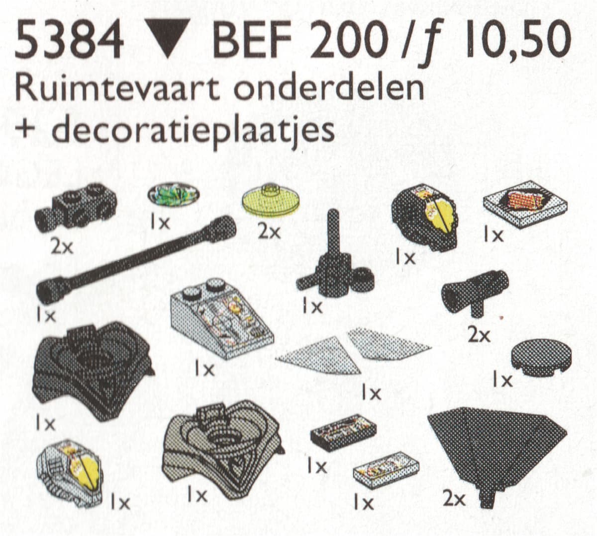 Space Accessories LEGO set (#5384-1)