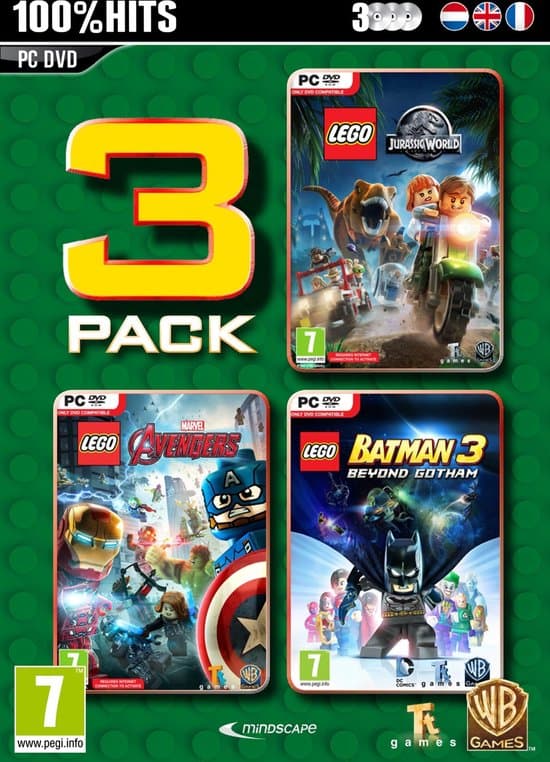 PC Games 3 Pack LEGO set (#5390102520823-1)