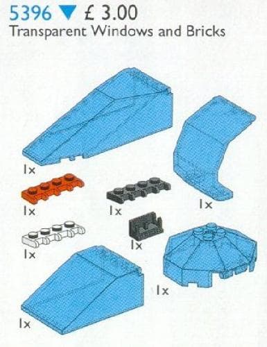 Transparent Windows and Bricks LEGO set (#5396-1)