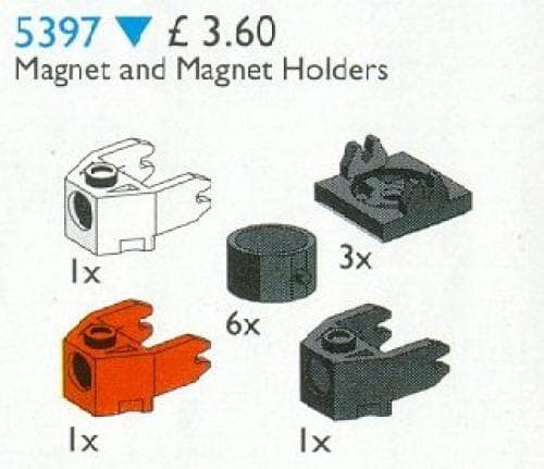 Magnets and Magnet Holders LEGO set (#5397-1)