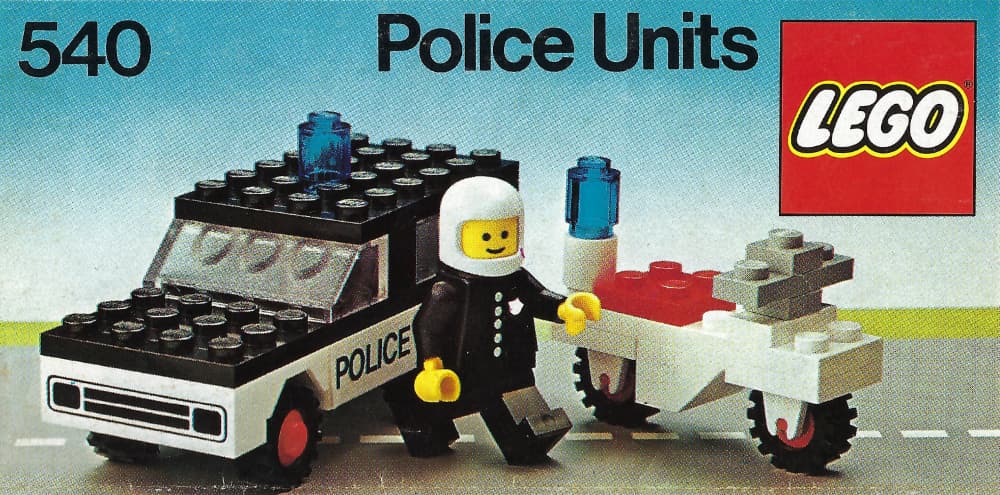 Police Units LEGO set (#540-2, 1979)
