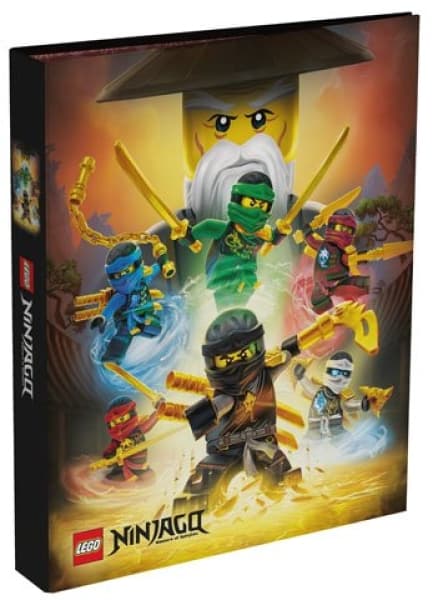 Ninjago 4 Ninjas Ring Binder (2-Rings) LEGO set (#5410574466518-1)