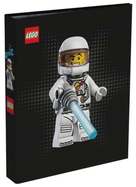 Spaceman Ring Binder (2-Rings) LEGO Stationery and Office Supplies set (#5410574466532-1, 2018)