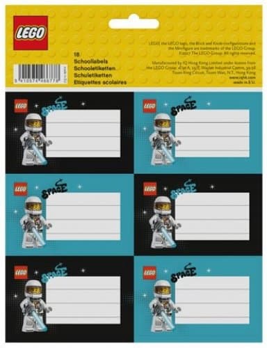 Space School Labels LEGO set (#5410574466778-1)