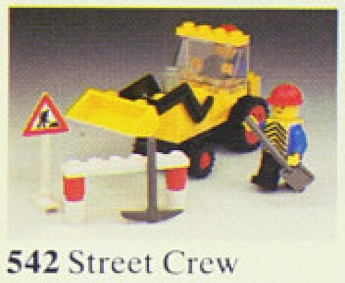 Street Crew LEGO set (#542-1, 1979)