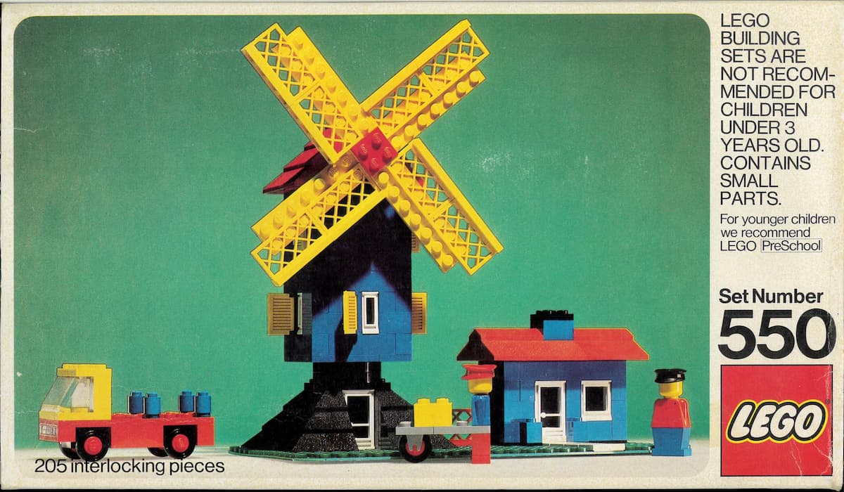Windmill LEGO set (#550-2)