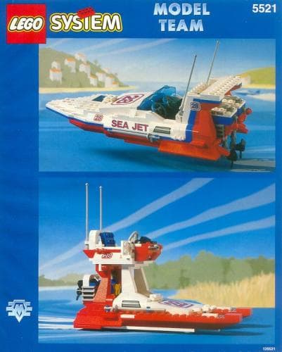 Sea Jet LEGO set (#5521-1)