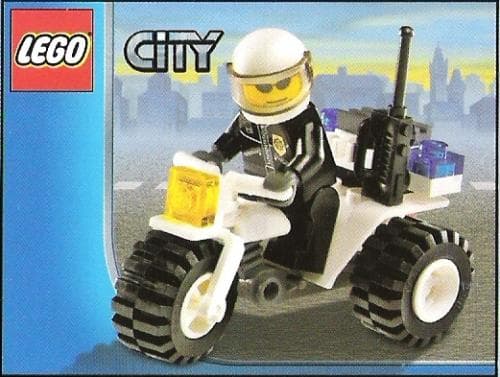 Police Motorcycle LEGO set (#5531-1)