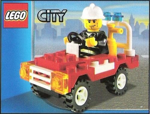 Fire Car LEGO set (#5532-1)