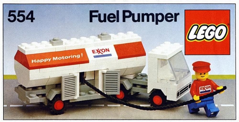 Fuel Pumper LEGO set (#554-1)