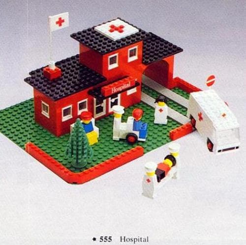 Hospital LEGO set (#555-1)