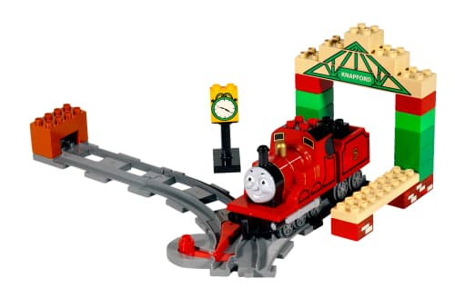 James at Knapford Station LEGO set (#5552-1)