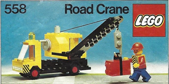 Road Crane LEGO set (#558-1, 1979)
