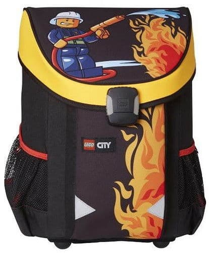 City Fire Easy Backpack LEGO Bags, Totes, & Luggage set (#5711013026615-1, 2012)