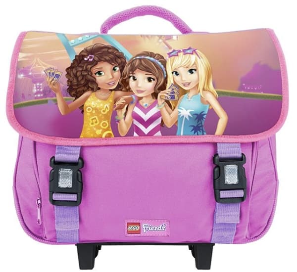 Friends Funpark School Bag Trolley LEGO Bags, Totes, & Luggage set (#5711013047832-1, 2017)