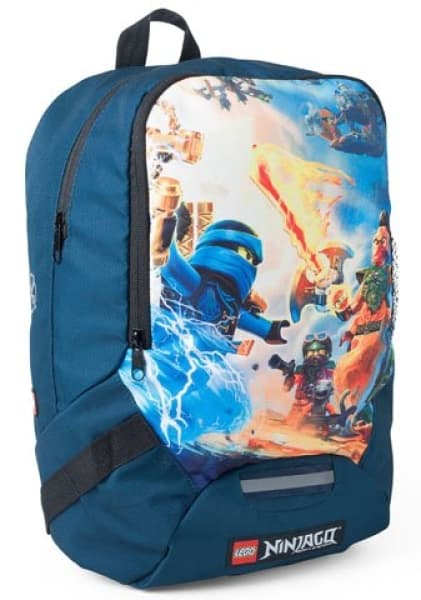 Ninjago Lightning Battle Backpack LEGO Bags, Totes, & Luggage set (#5711013051419-1, 2018)