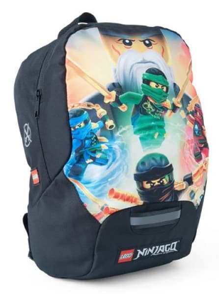 Ninjago Master Wu Junior Backpack LEGO Bags, Totes, & Luggage set (#5711013051457-1, 2018)