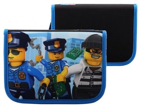City Police Pencil Case with Pencils LEGO Stationery and Office Supplies set (#5711013052225-1, 2019)