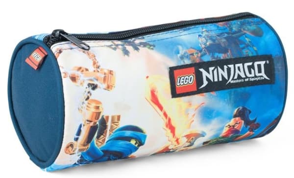 Ninjago Lightning Battle Pencil Case LEGO Stationery and Office Supplies set (#5711013052454-1, 2018)