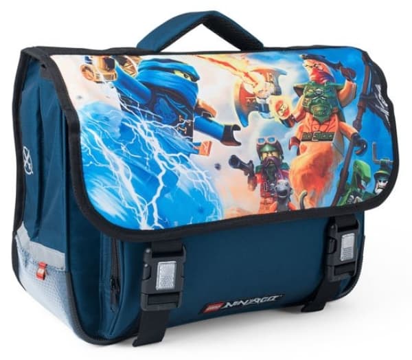 Ninjago Lightning Battle School Bag LEGO Bags, Totes, & Luggage set (#5711013052485-1, 2018)