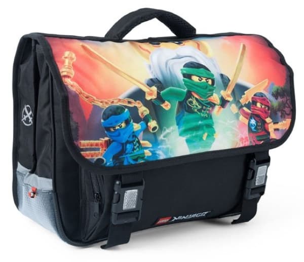 Ninjago Master Wu School Bag LEGO Bags, Totes, & Luggage set (#5711013052492-1, 2018)