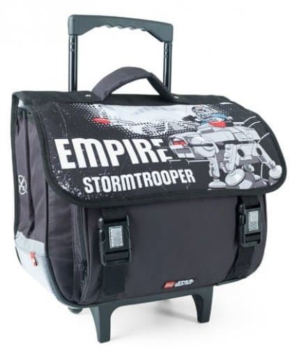 Star Wars Stormtrooper School Bag Trolley LEGO Bags, Totes, & Luggage set (#5711013052515-1, 2018)