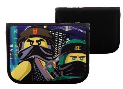 Ninjago Urban Pencil Case with Pencils LEGO Stationery and Office Supplies set (#5711013064457-1, 2019)