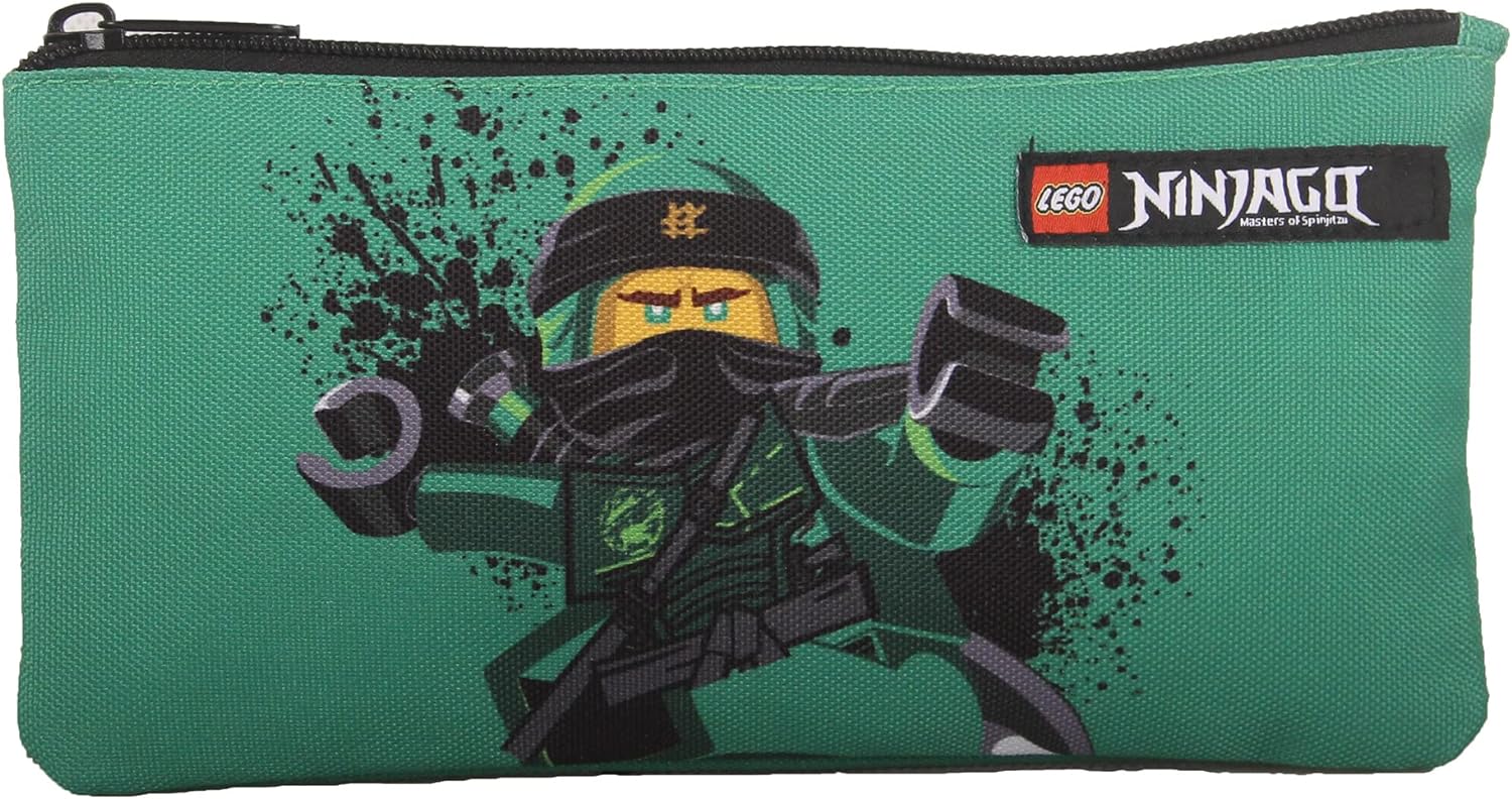 Ninjago Lloyd Pencil Case LEGO Stationery and Office Supplies set (#5711013071646-1, 2021)