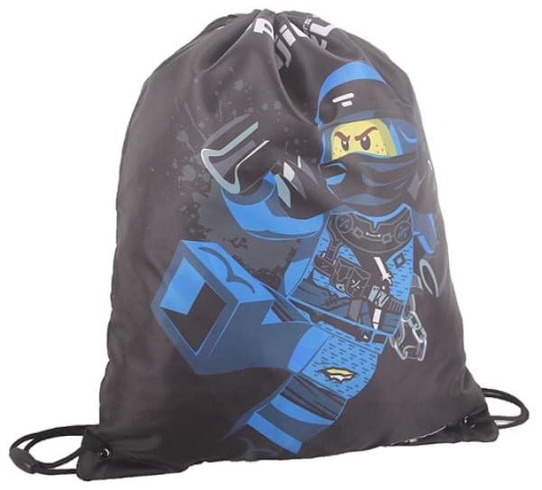 Ninjago Jay Gym Bag LEGO Bags, Totes, & Luggage set (#5711013071707-1, 2019)