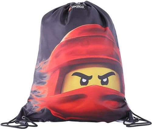 Ninjago Kai Gym Bag LEGO Bags, Totes, & Luggage set (#5711013073718-1, 2020)