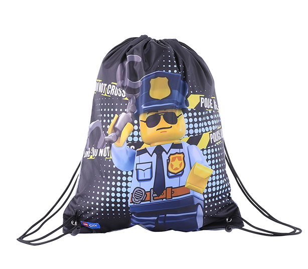 City Police Gym Bag LEGO Bags, Totes, & Luggage set (#5711013073893-1, 2020)