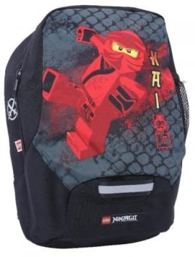 Ninjago Dragon Master Kai Junior Backpack LEGO Bags, Totes, & Luggage set (#5711013073923-1, 2020)