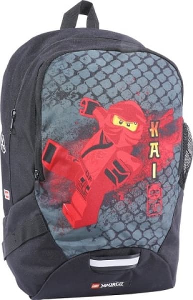 Ninjago Dragon Master Kai Backpack LEGO Bags, Totes, & Luggage set (#5711013074036-1, 2020)