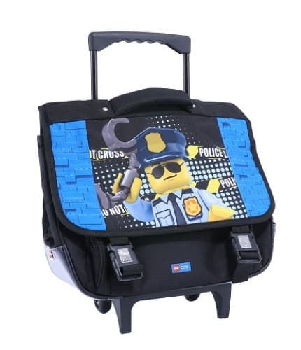 City Police School Bag Trolley LEGO Bags, Totes, & Luggage set (#5711013074333-1, 2020)