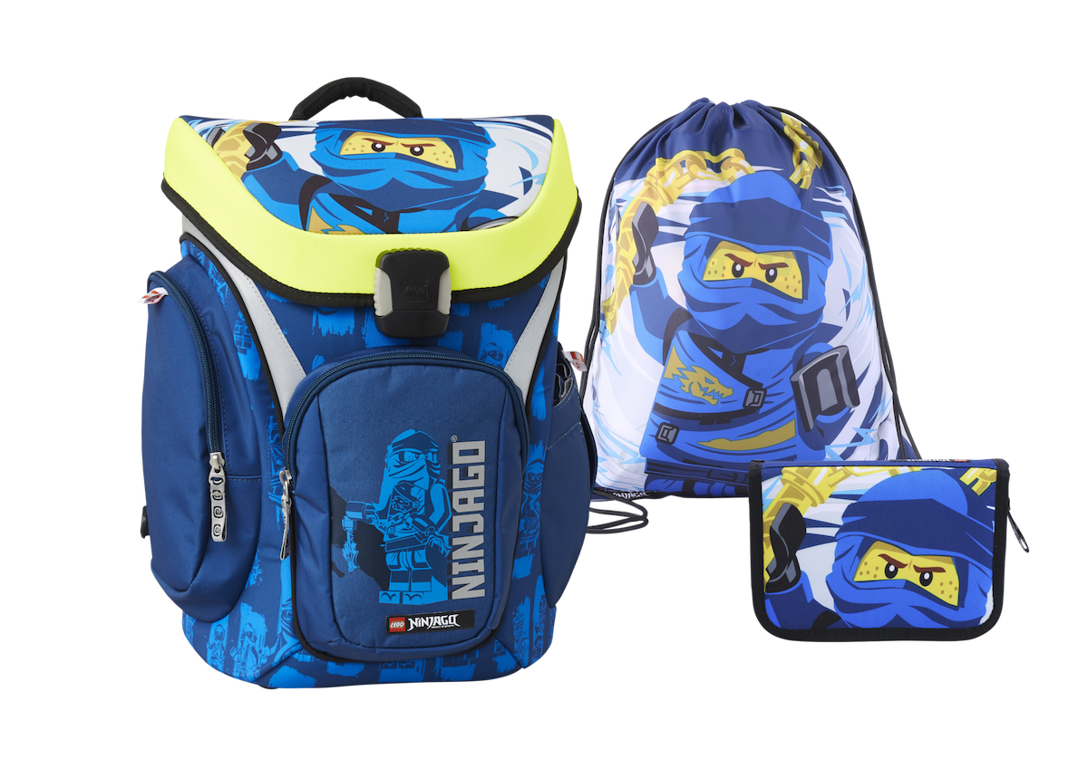 Ninjago Jay Explorer Easy Set LEGO Bags, Totes, & Luggage set (#5711013079970-1, 2020)