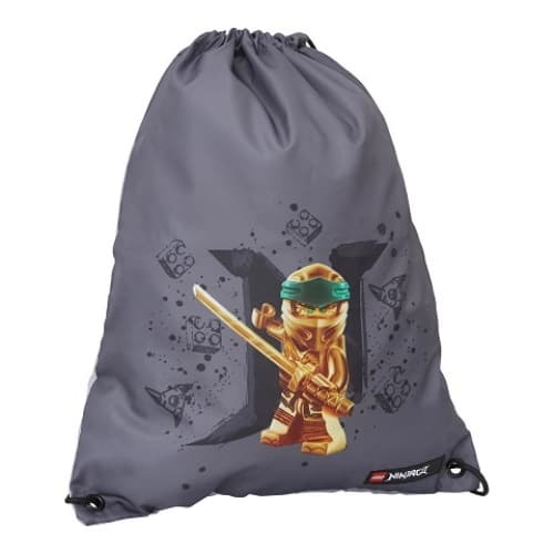 Ninjago Golden Lloyd Gym Bag LEGO Bags, Totes, & Luggage set (#5711013084882-1, 2021)